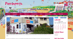Desktop Screenshot of perranporthinfo.co.uk